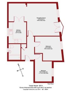 692sq ft