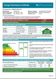 SINGLE PAGE EPC