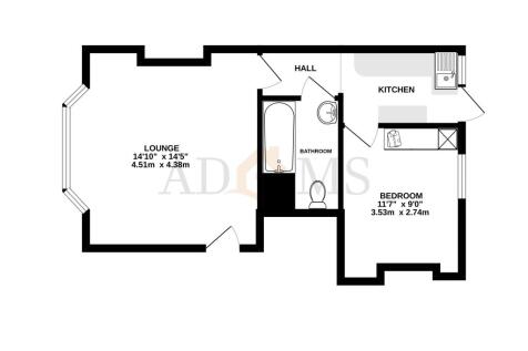 Floor Plan - Flat A,