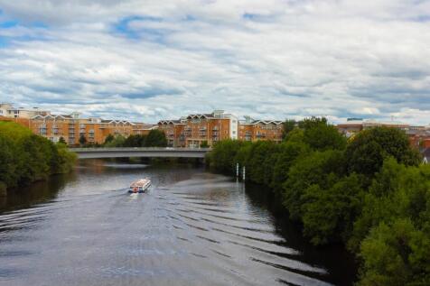 Boat approaching Century Wharf