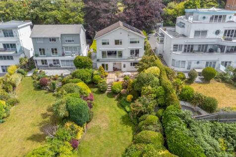 aerial view of rear garden