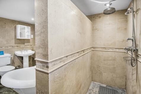 shower in bathroom