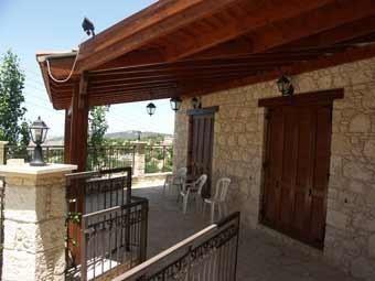 Covered terrace