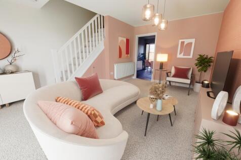Digitally Dressed Living Room