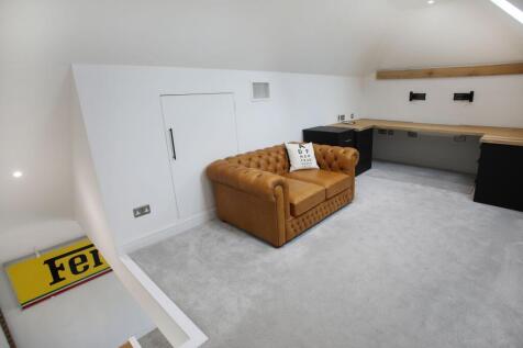 Office above garage