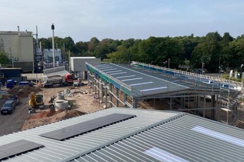 Unit 2 Frame and roof installed