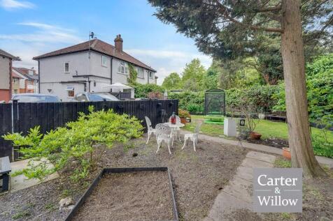 Private rear garden