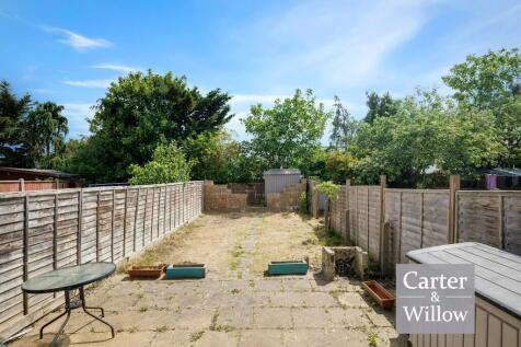 Private rear garden
