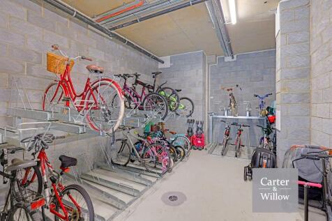 Bike rack room 