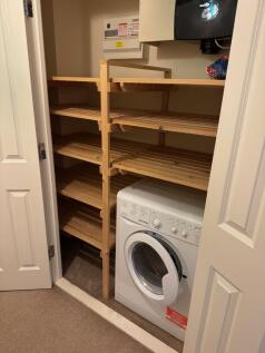 Cupboard &amp; W/Dryer