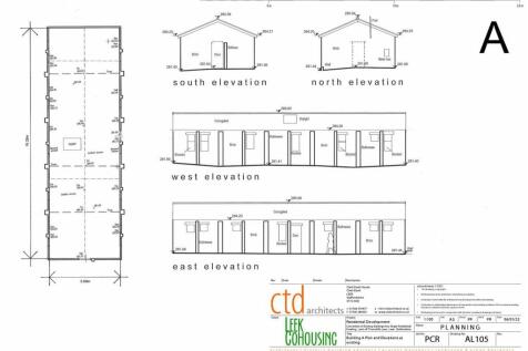 - Building A Plan and Elevations as existing-page-