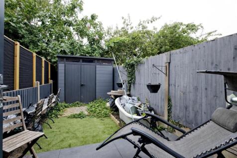 Garden west facing