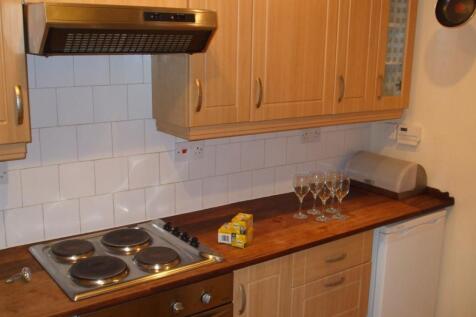 Kitchen with fridge frezzer
