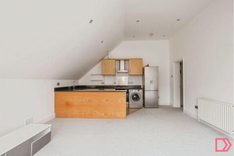 kitchen from open plan living room
