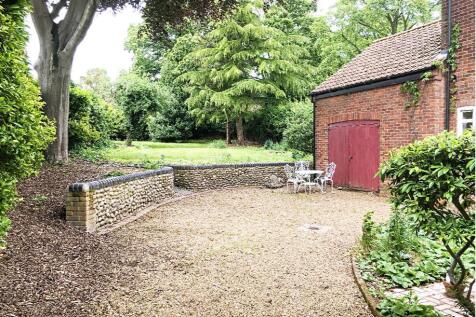 Rear of property