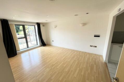 Living area with access to balcony