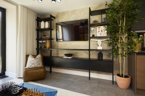 Show home living room