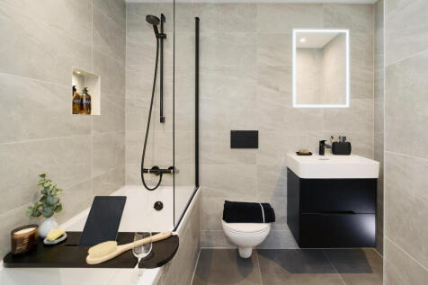 Show home bathroom