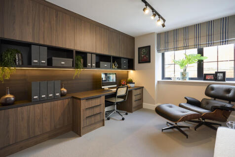 Show home study area
