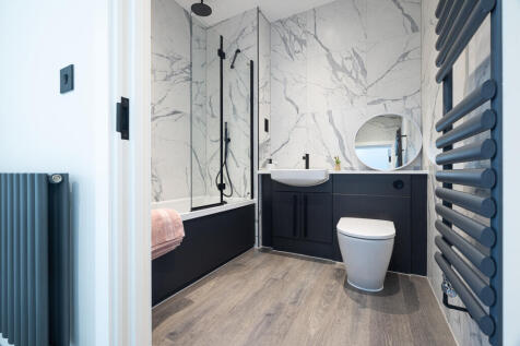 Show home bathroom