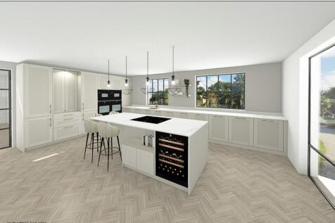 Plot 7 kitchen CGI