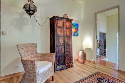 entrance to master bedroom off the living room