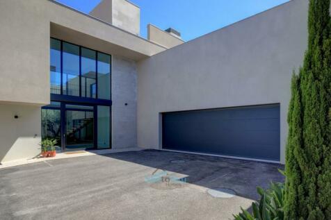 front entrance and double garage