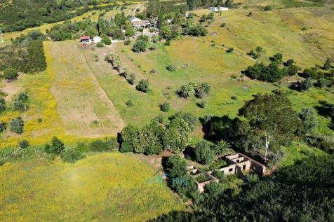 ruin, land and house