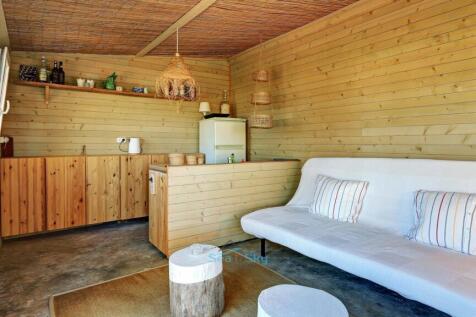 bar and sitting area