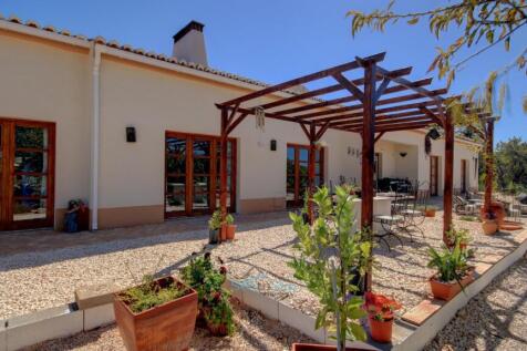 terrace and pergola from kitchen and living area