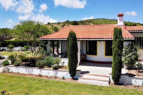 front of villa