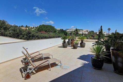 large upper terrace
