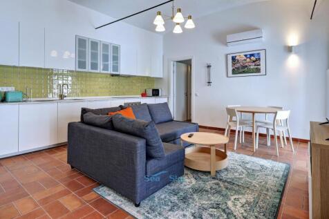 open-plan living room