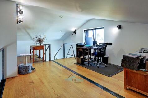 mezzanine office area
