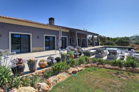 landscaped garden area