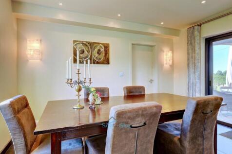 dining area and door to laundry room
