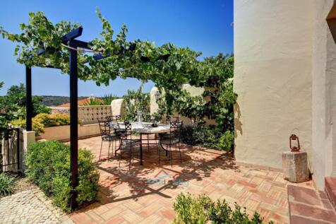 pergola with grape vines