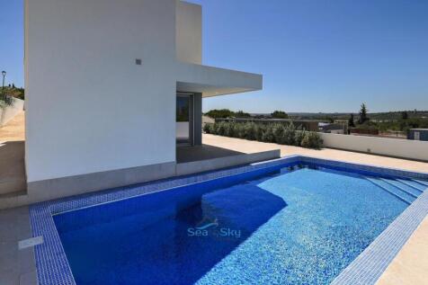 pool and views over countryside