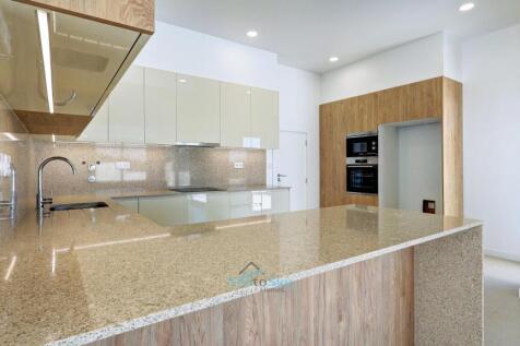 with space for fridge-freezer