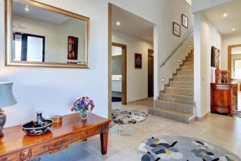 entrance hall with stairs to living room