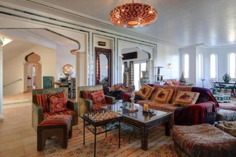 expansive open plan living area