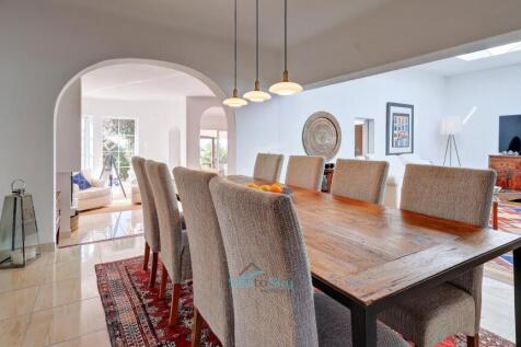 space for a large table and chairs