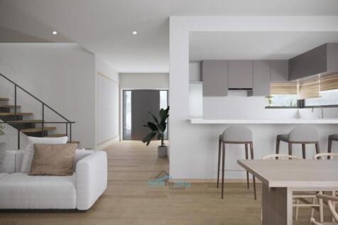 open-plan living room