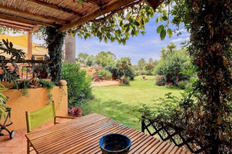 private terrace over-looking the garden