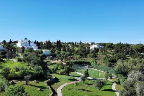 walking paths and football pitch