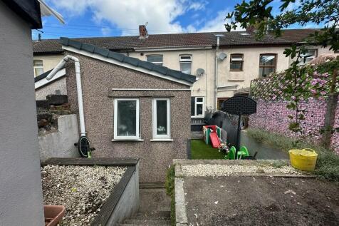 rear of property