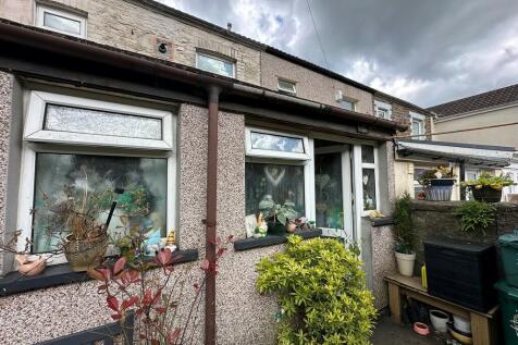 rear of property