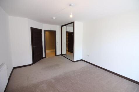 Master bedroom with fitted wardrobes