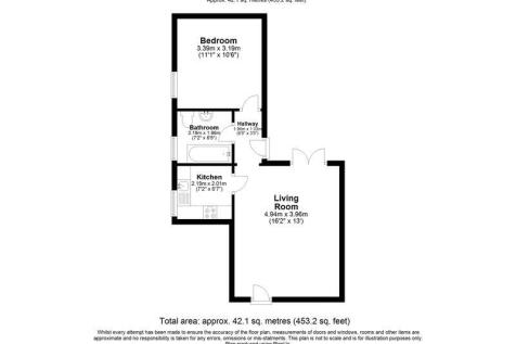 1b - 2d floorplan