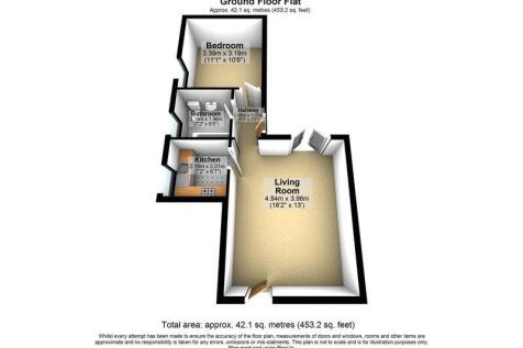 1b - 3d floorplan